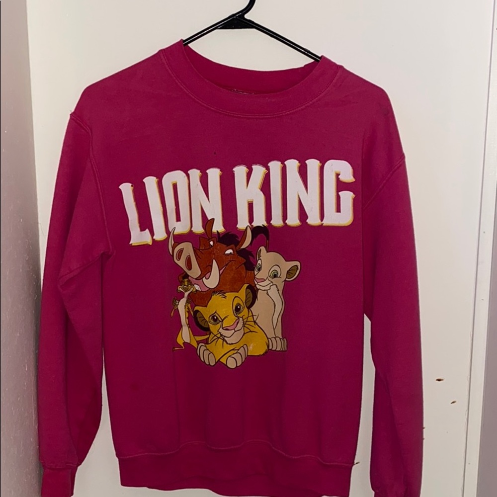 disney lion king hoodie!!
